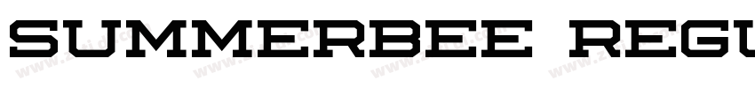 Summerbee Regular字体转换 Summerbee Regular字体转换
